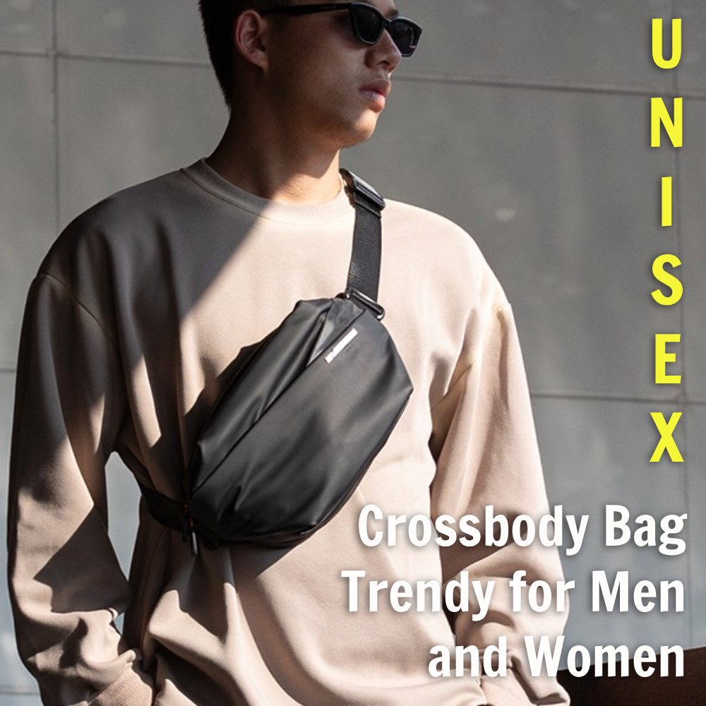 Crossbody Bag for Men - Black: image 5