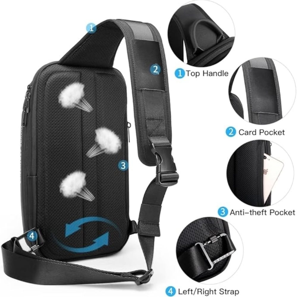 Sling Bag for Men: image 4